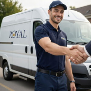 expedited freight shipping with dedicated commercial delivery vehicle